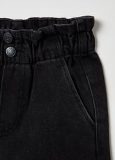 Ovs Kids Girl Paper Bag Jeans With Pockets